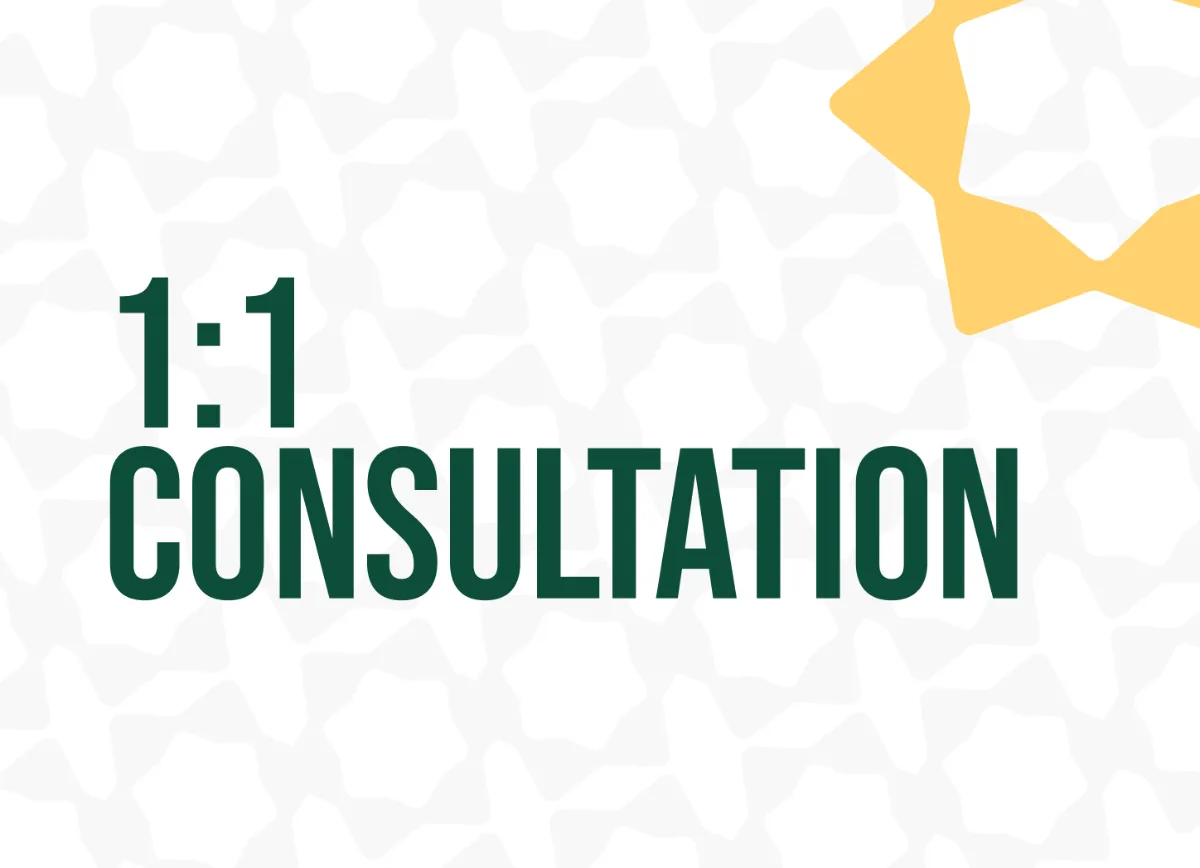 1:1 Consultation